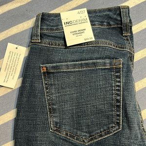 INC Jeans - Mid Rise Straight - Women’s Size 27/4. NWT